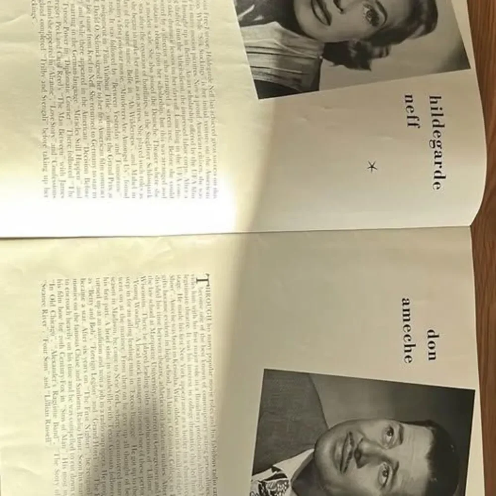 6- vintage LOT 1950s (‘53-54) program booklets (Phila area)